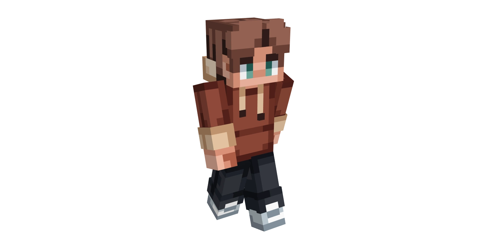 Minecraft skin render from NameMC